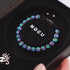 Milky Way | Silver | Double Galaxy Glass Bracelet